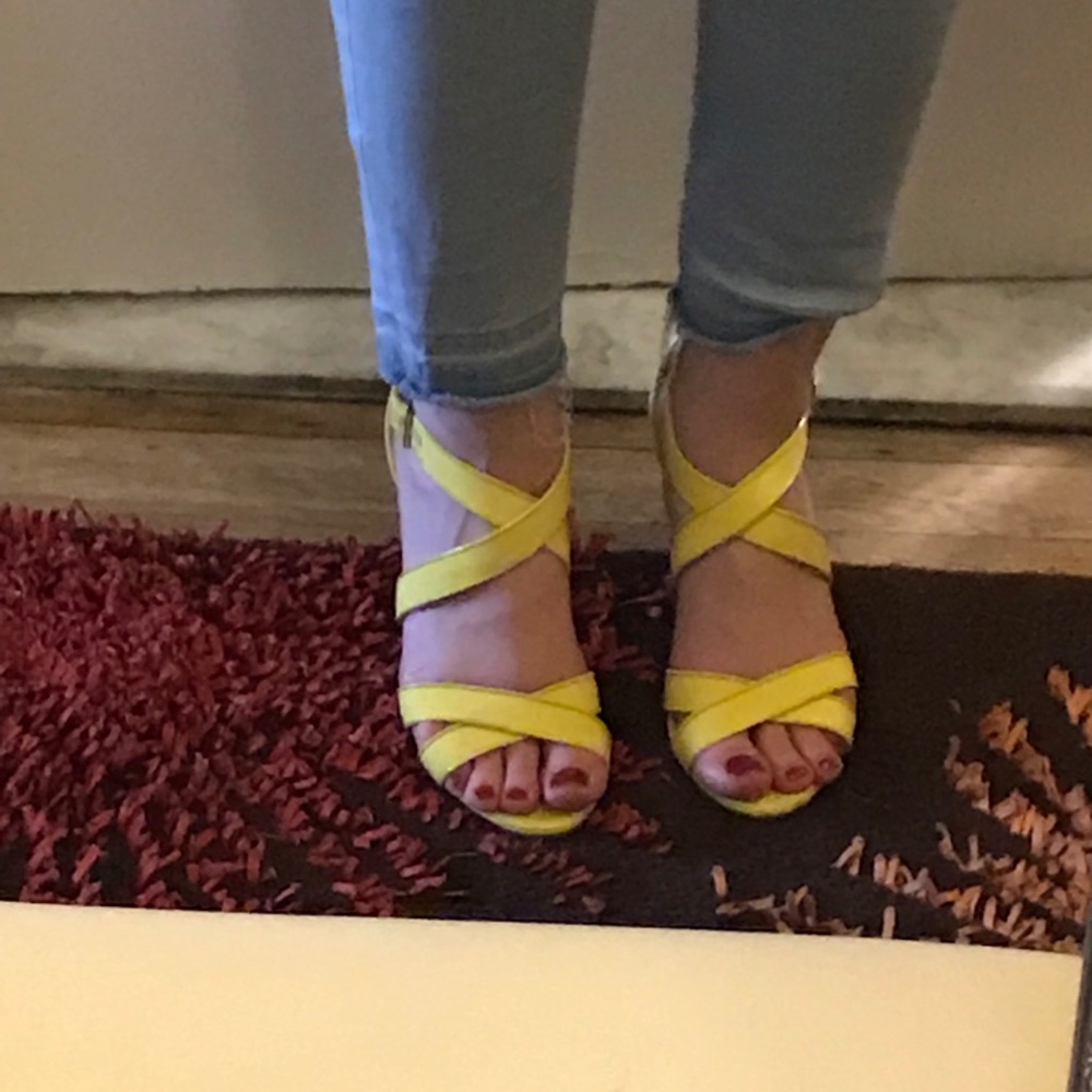 Yellow Sandals - Jimmy Choo